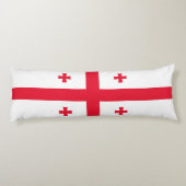 Georgia Flag Lichaamskussen (Achterkant)