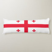 Georgia Flag Lichaamskussen (Voorkant)
