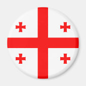 Georgia Flag Magneet (Voorkant)