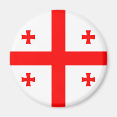 Georgia Flag Magneet (Voorkant)