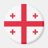 Georgia Flag Magneet (Voorkant)