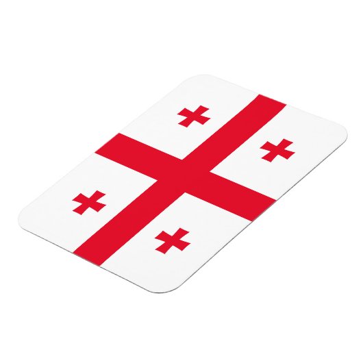 Georgia Flag Magneet (Linkerzijde)
