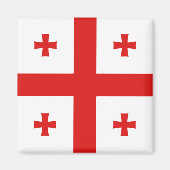Georgia Flag Magnet (Voorkant)