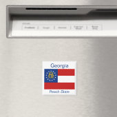 Georgia Flag Magnet (Insitu (Vaatwasser))