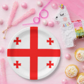 Georgia Flag Papieren Bordje (Feest)