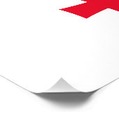 Georgia Flag Perfect Poster (Hoek)