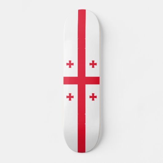Georgia Flag Persoonlijk Skateboard (Voorkant)