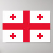 Georgia Flag Poster (Voorkant)