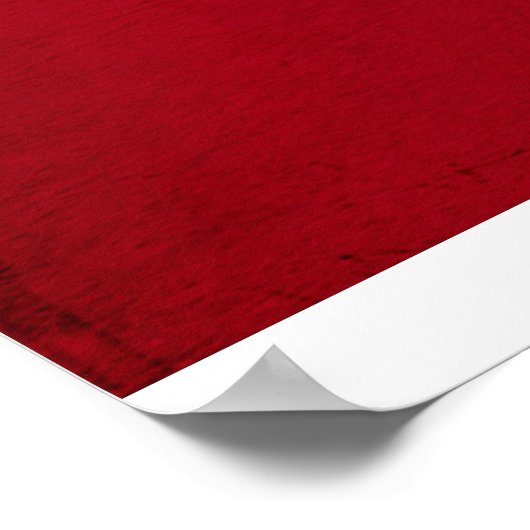 Georgia Flag Poster (Hoek)