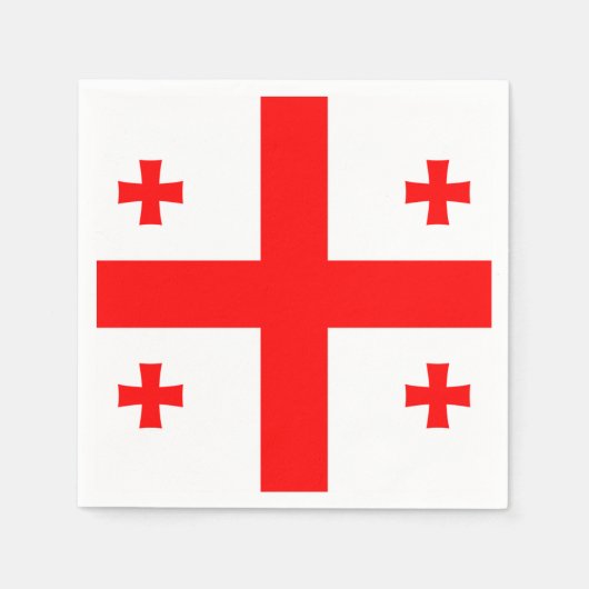 Georgia Flag Servet (Voorkant)