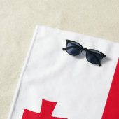 Georgia Flag Strandlaken (In situ)