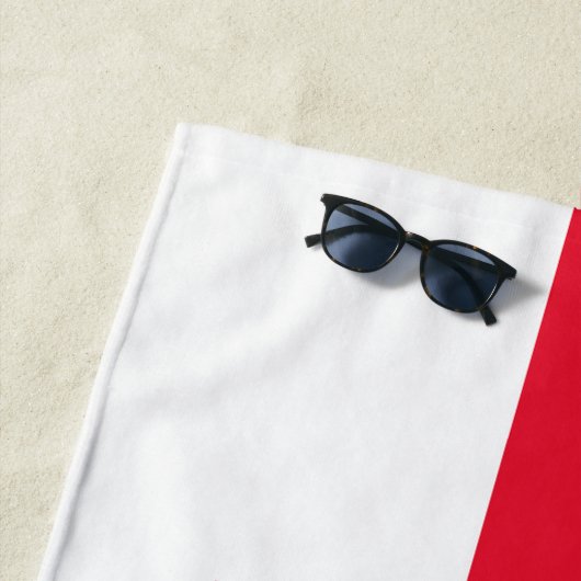 Georgia Flag Strandlaken (In situ)