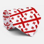 Georgia Flag Stropdas (Opgerold)