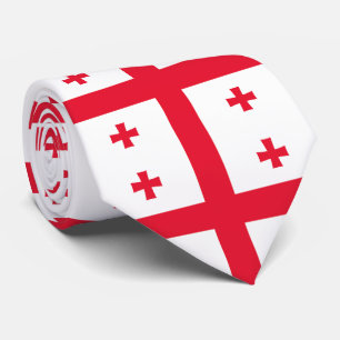 Georgia Flag Stropdas