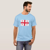 Georgia Flag T-shirt (Voorkant volledig)