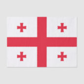 Georgia Flag Tissuepapier (Voorkant)