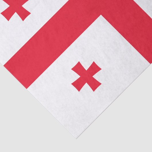 Georgia Flag Tissuepapier (Detail)