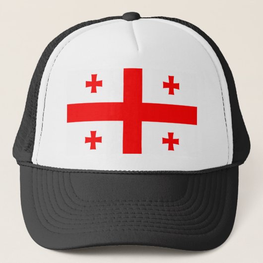 Georgia Flag Trucker Pet (Voorkant)