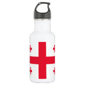 Georgia Flag Waterfles (Voorkant)