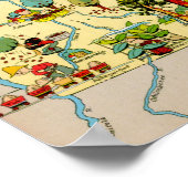 Georgia Funny  kaart Poster (Hoek)