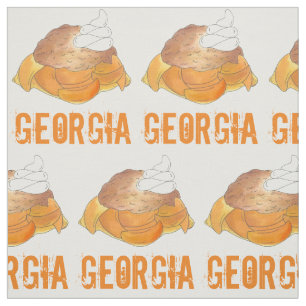 Georgia GA-kobbler Zuidelijke dessert Stof