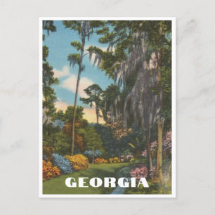 Georgia Garden Scene Briefkaart