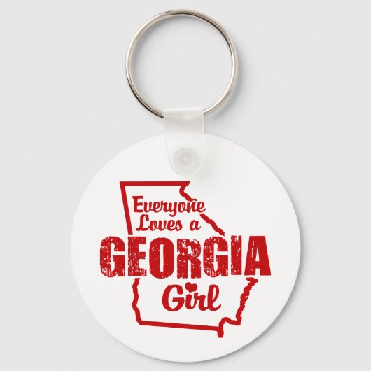 Georgia Girl Sleutelhanger (Voorkant)
