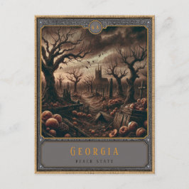 Georgia | Gotische kunst Briefkaart