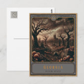 Georgia | Gotische kunst Briefkaart (Voorkant / Achterkant)