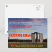 Georgia Guidestone-postkaart Briefkaart (Voorkant / Achterkant)
