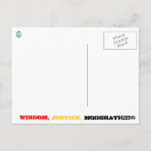 Georgia Guidestone-postkaart Briefkaart (Achterkant)