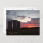 Georgia Guidestone Sunset Briefkaart (Voorkant / Achterkant)