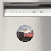 Georgia Guidestones Sunset Magnet (Insitu (Vaatwasser))