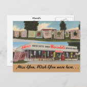 Georgia, Harold's winkel Briefkaart (Voorkant / Achterkant)