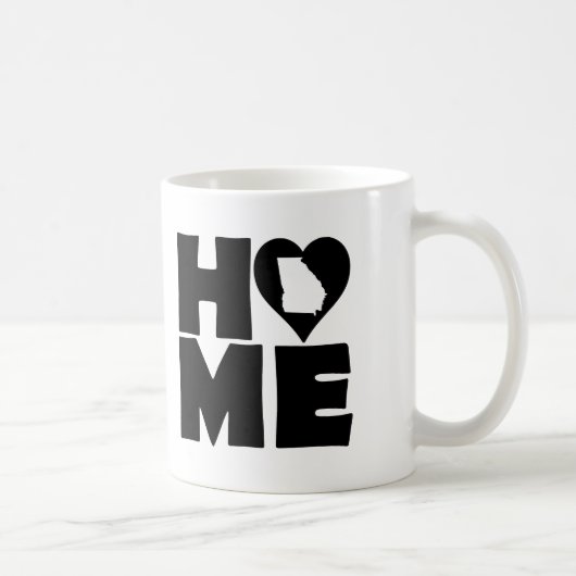 Georgia Home Heart State Mok of Reis Mok (Rechts)