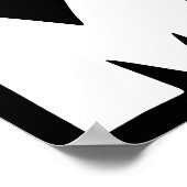 Georgia Home Heart State Poster Sign (Hoek)