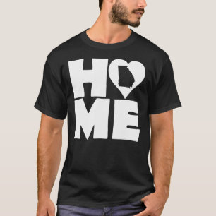 Georgia Home Heart State Tees T-shirt