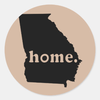 Georgia Home Ronde Sticker