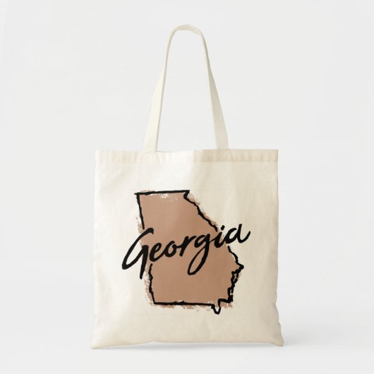 Georgia Hoodie Tote Bag (Voorkant)