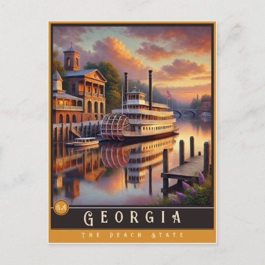 Georgia | hyperrealistisch Briefkaart (Voorkant)