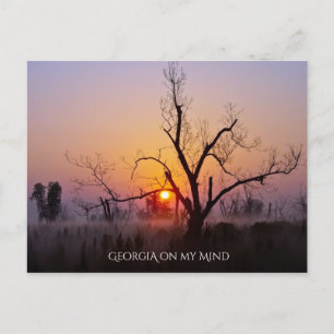 Georgia in mijn gedachten briefkaart