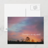 Georgia in mijn hoofd briefkaart (Voorkant / Achterkant)