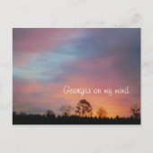 Georgia in mijn hoofd briefkaart (Voorkant)