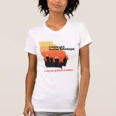 Georgia Indie Mixtape Ringer T-shirt (Voorkant)