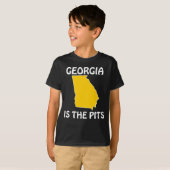 Georgia - Is De Pits T-shirt (Voorkant volledig)