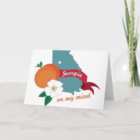 Georgia Kaart (Voorkant)
