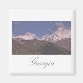 Georgia Kazbegi Architecture Natuur Magnet (Voorkant)