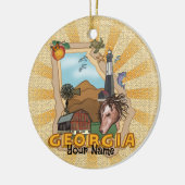 Georgia Keramisch Ornament (Links)