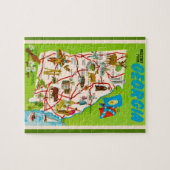 Georgia Kinderen Geïllustreerde 8x10 Puzzel (Horizontaal)