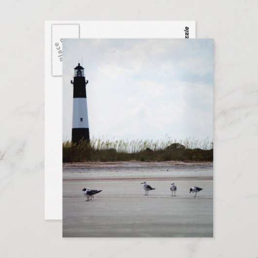 Georgia Lighthouse Briefkaart (Voorkant / Achterkant)